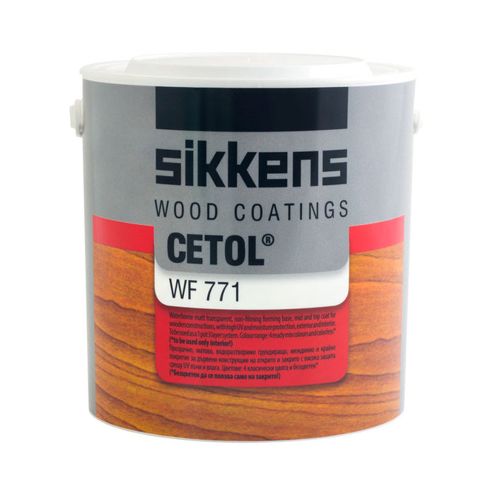 WATER-SOLUBLE VARNISH MAT FOR WOOD 2.5 L WALNUT SIKKENS CETOL
