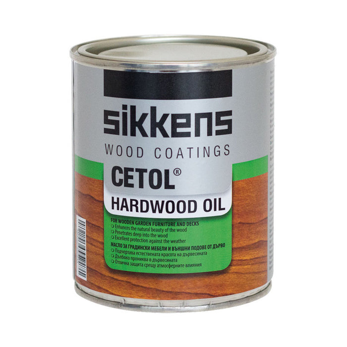 OIL FOR GARDEN FURNITURE TEAK 0.75 L SIKKENS HARDWOOD OIL