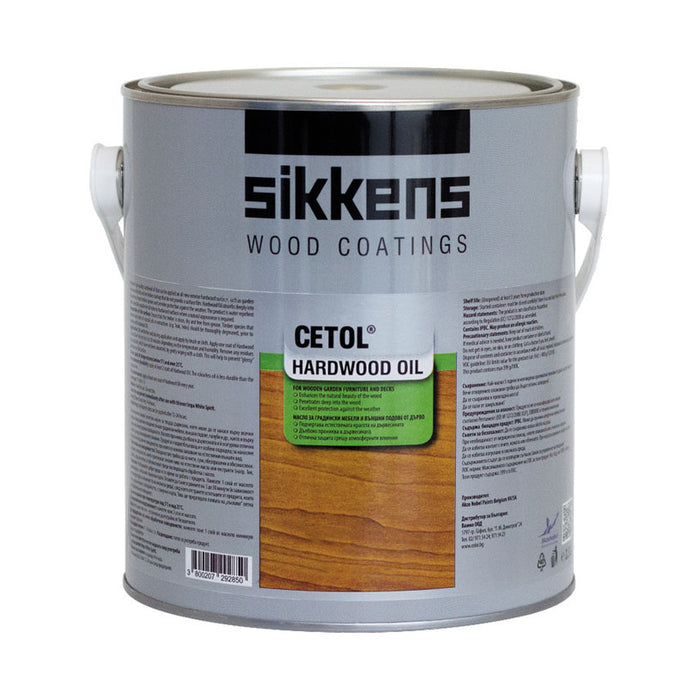 OIL FOR GARDEN FURNITURE TEAK 2.5 L SIKKENS HARDWOOD OIL