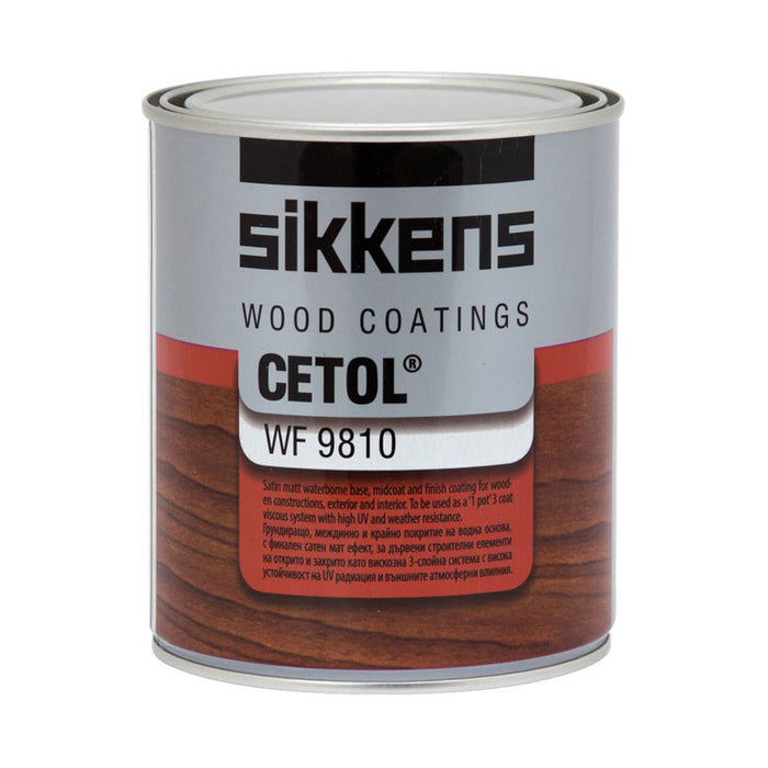 SIKKENS CETOL WF 9810 WATER-SOLUBLE WOOD VARNISH