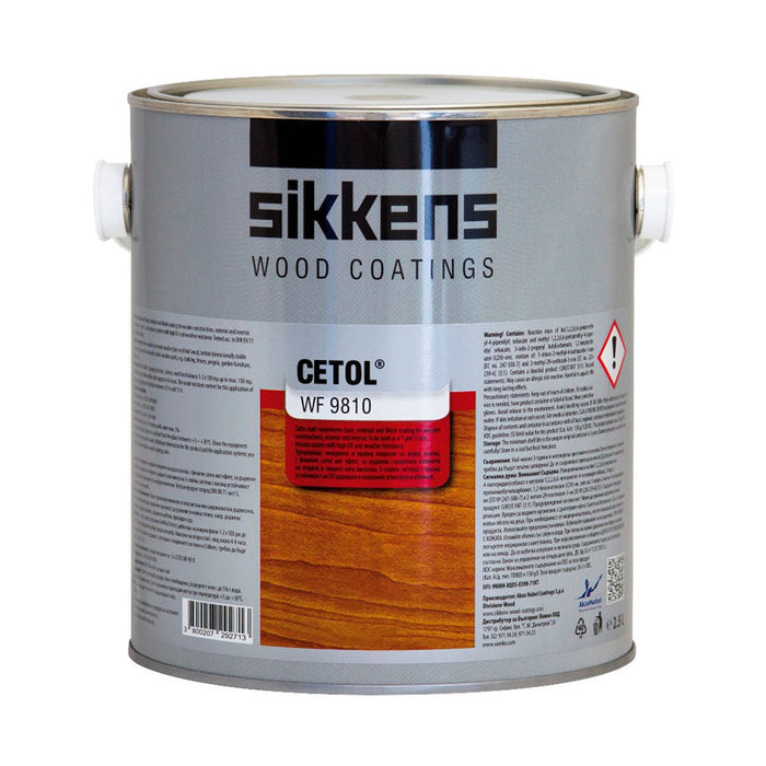 CETOL WF 9810 SIKKENS WATER-SOLUBLE WOOD VARNISH