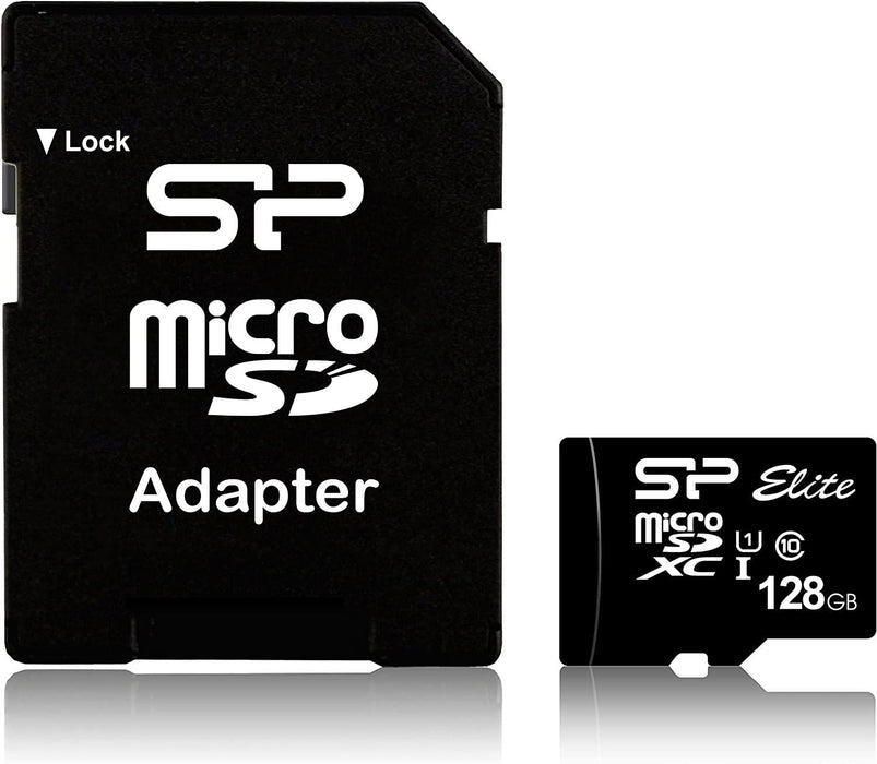 Silicon Power Elite memory card 128GB - Памети SD<<<Памети<<<Компоненти<<<ALSO&&&Карти памет<<<Фото и видео
