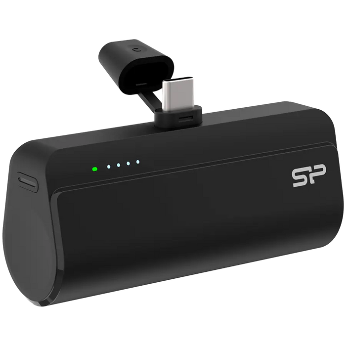 SILICON POWER QD50 Power Bank 5000mAh Global Black - Зарядни устройства и Powerbank<<<Аксесоари за смартфони<<<Телеком