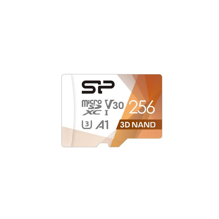 Silicon Power Superior Pro 256 GB MicroSDXC UHS-I Class 10 - Памети SD<<<Памети<<<Компоненти<<<ALSO&&&Карти