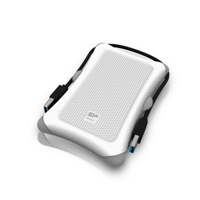 Impact-resistant drawer for 2.5" drive Silicon Power Armor A30 White USB 3.2