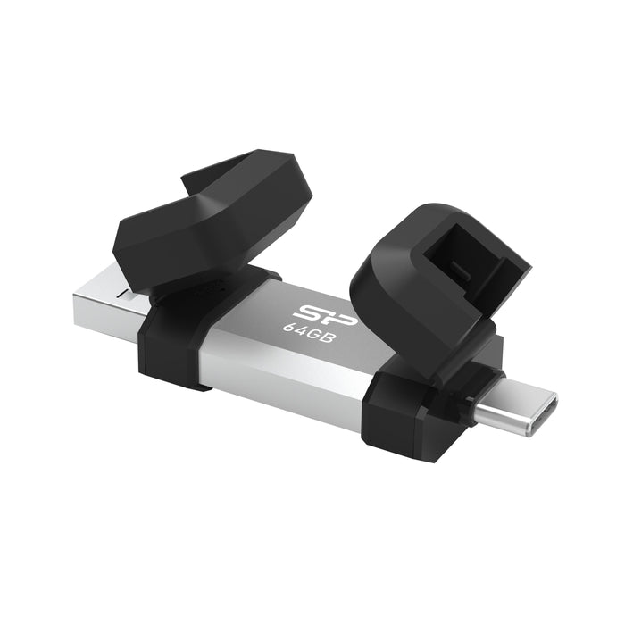 USB memory Silicon Power Mobile C51 64GB, USB-A and USB Type-C (USB 3.2 Gen 1)