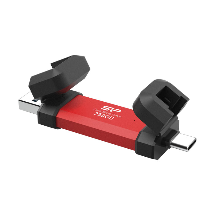 External SSD Silicon Power DS72 Red - 250GB