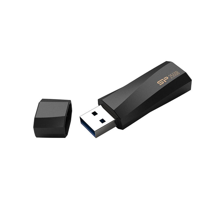 USB memory stick SILICON POWER Blaze B07, 256GB, USB 3.2, Black