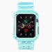 Silicone Band Strap Bracelet Case Strap Light Set for Apple Watch 38mm - Blue - Smartwatch straps and cases<<<HurtelXML