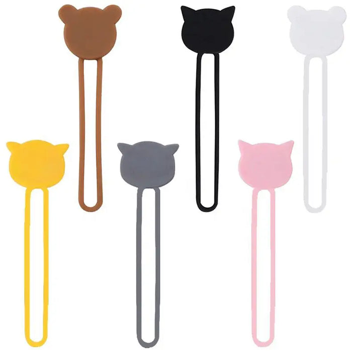 Silicone cable reel - brown - Other cell phone equipment<<<HurtelXML