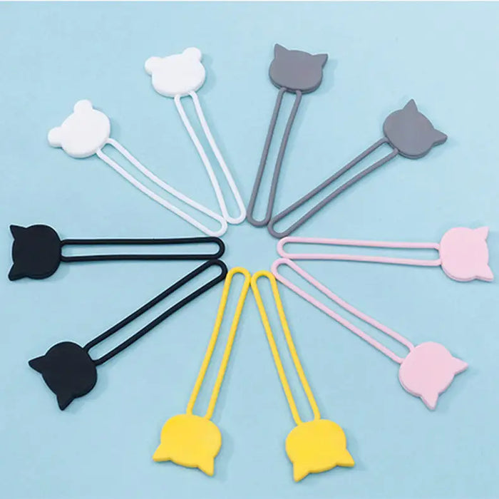 Silicone cable reel - pink - Other cell phone equipment<<<HurtelXML