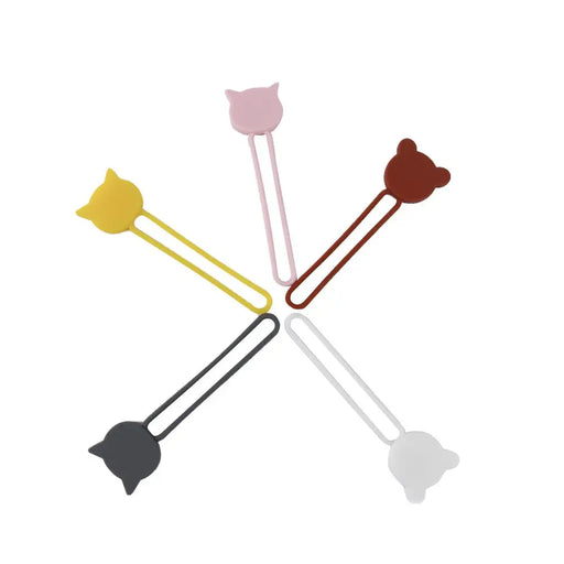 Silicone cable reel - yellow - Other cell phone equipment<<<HurtelXML