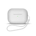 Silicone case for AirPods 1 / AirPods 2 + wrist strap lanyard - white - Cell phone cases and covers<<<HurtelXML