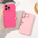 Silicone case for Samsung Galaxy A14 5G / Galaxy A14 silicone case pink - Cell phone cases and covers<<<HurtelXML