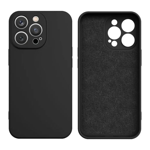 Silicone Case for Samsung Galaxy A26 5G - Black - Cell phone cases and covers<<<HurtelXML