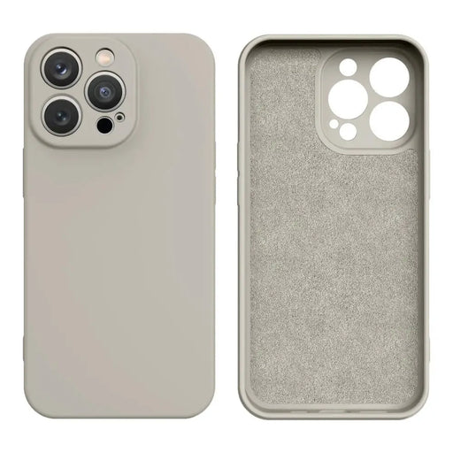 Silicone case for Samsung Galaxy A54 5G silicone cover beige - Cell phone cases and covers<<<HurtelXML