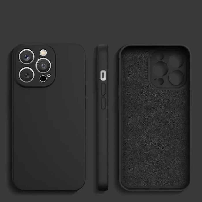 Silicone case for Samsung Galaxy A54 5G silicone cover black - Cell phone cases and covers<<<HurtelXML