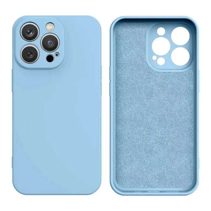 Silicone case for Samsung Galaxy A54 5G silicone cover light blue - Cell phone cases and covers<<<HurtelXML