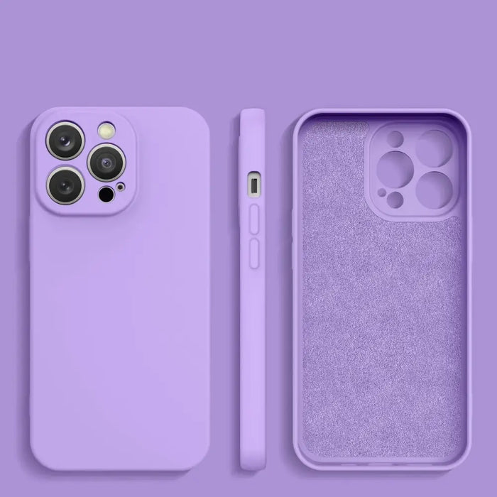 Silicone case for Samsung Galaxy A54 5G silicone cover purple - Cell phone cases and covers<<<HurtelXML