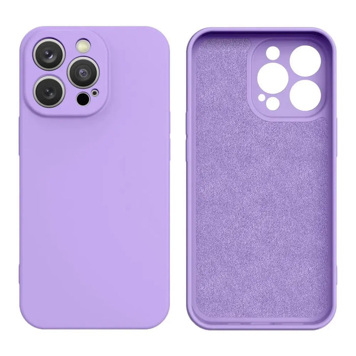 Silicone case for Samsung Galaxy A54 5G silicone cover purple - Cell phone cases and covers<<<HurtelXML