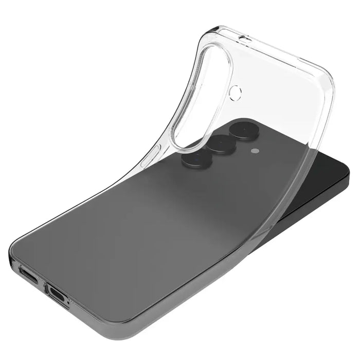 Silicone Case Puro 03 Nude for Samsung Galaxy S25+ - Transparent - Cell phone cases and covers<<<HurtelXML
