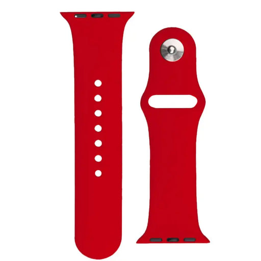 Silicone Strap APS for Apple Watch 38/40/41mm Strap Watchband - Red - Cell phone cases and covers<<<HurtelXML