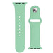 Silicone Strap APS for Apple Watch 42/44/45mm Strap Watch Bracelet - Light Green - Smartwatch straps