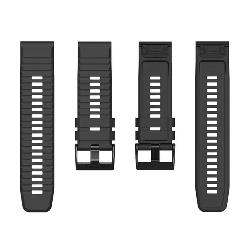 Silicone Strap for Garmin Fenix 3 / 5X / 6X / 7X Pro - Black - Other cell phone equipment<<<HurtelXML