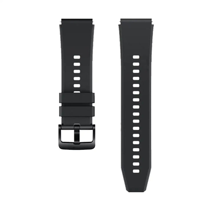 Silicone Strap for Huawei Watch GT 2 / 3 / 4 / 2 Pro / 3 Pro / 4 Pro / GT 2e - Black - Other cell phone