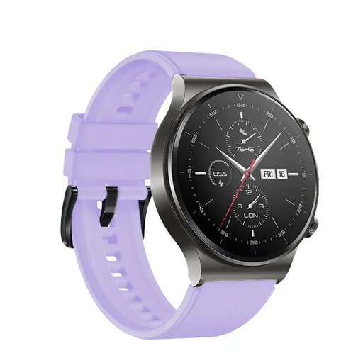 Silicone Strap for Huawei Watch GT 2 / 3 / 4 / 2 Pro / 3 Pro / 4 Pro / GT 2e - Purple - Other cell phone