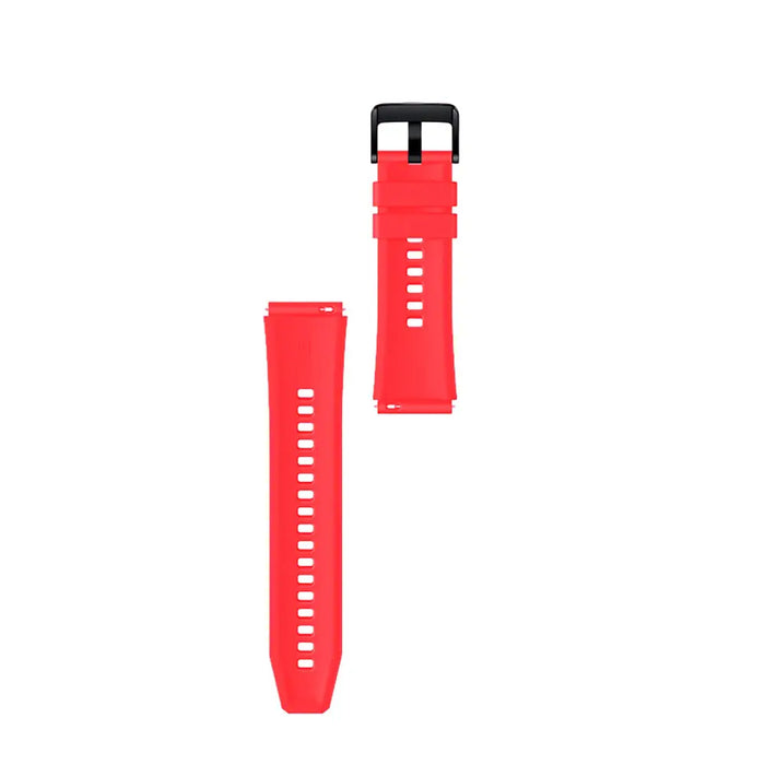 Silicone Strap for Huawei Watch GT 2 / 3 / 4 / 2 Pro / 3 Pro / 4 Pro / GT 2e - Red - Other cell phone
