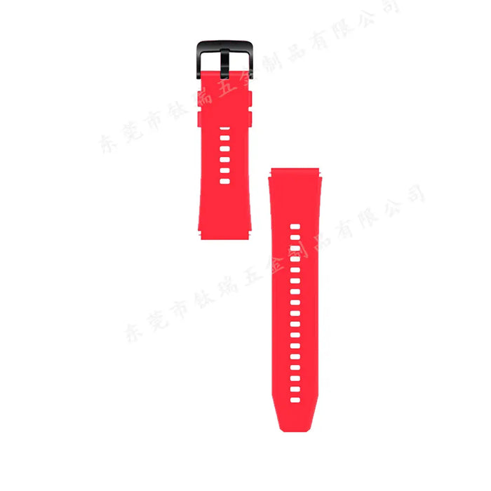 Silicone Strap for Huawei Watch GT 2 / 3 / 4 / 2 Pro / 3 Pro / 4 Pro / GT 2e - Red - Other cell phone