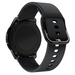 Silicone Strap TYS band for Samsung Galaxy Watch 40 / 41 / 42 / 43 / 44 mm - black - Cell phone cases