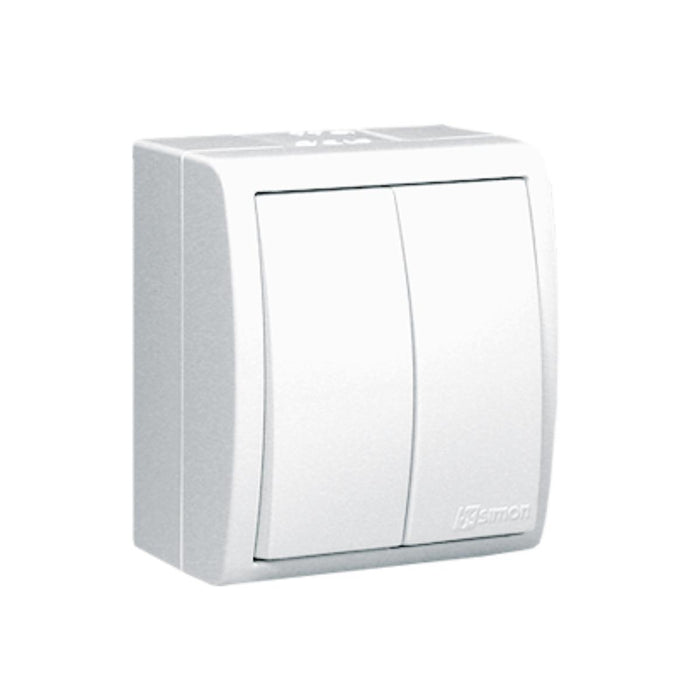 KEY DOUBLE WHITE IP54 SIMON AQUARIUS