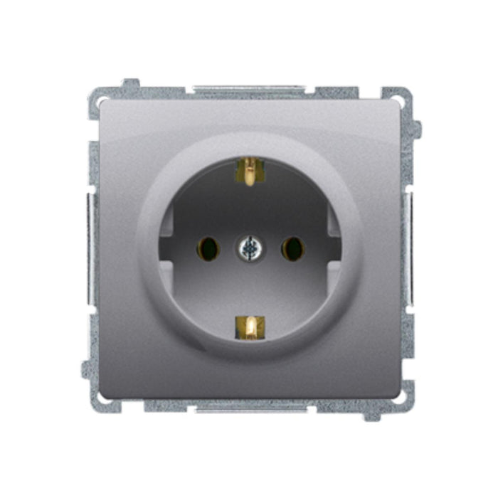 CONTACT SINGLE SHUKO STAINLESS STEEL IP44