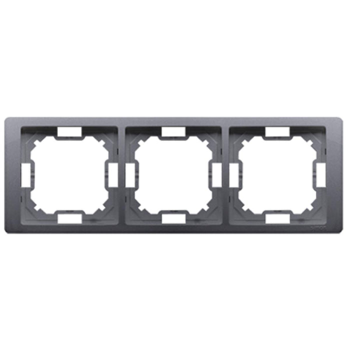 FRAME TRIPLE SILVER MAT SIMON BASIC