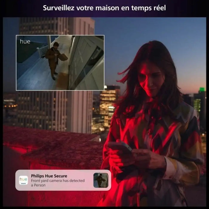 Simulated security camera Philips - Сигурност Удома<<<Дом Градина<<<BigBuy&&&Видеокамери за наблюдение<<<Сигурност