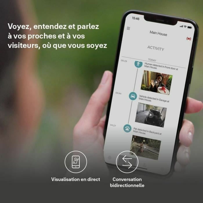 Simulated security camera Yale SV-OC-1A-W - Сигурност Удома<<<Дом Градина<<<BigBuy&&&Видеокамери за