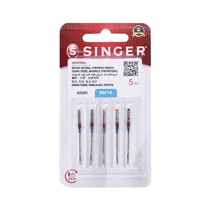 SET OF NEEDLES FOR STANDARD FABRICS 5PCS.