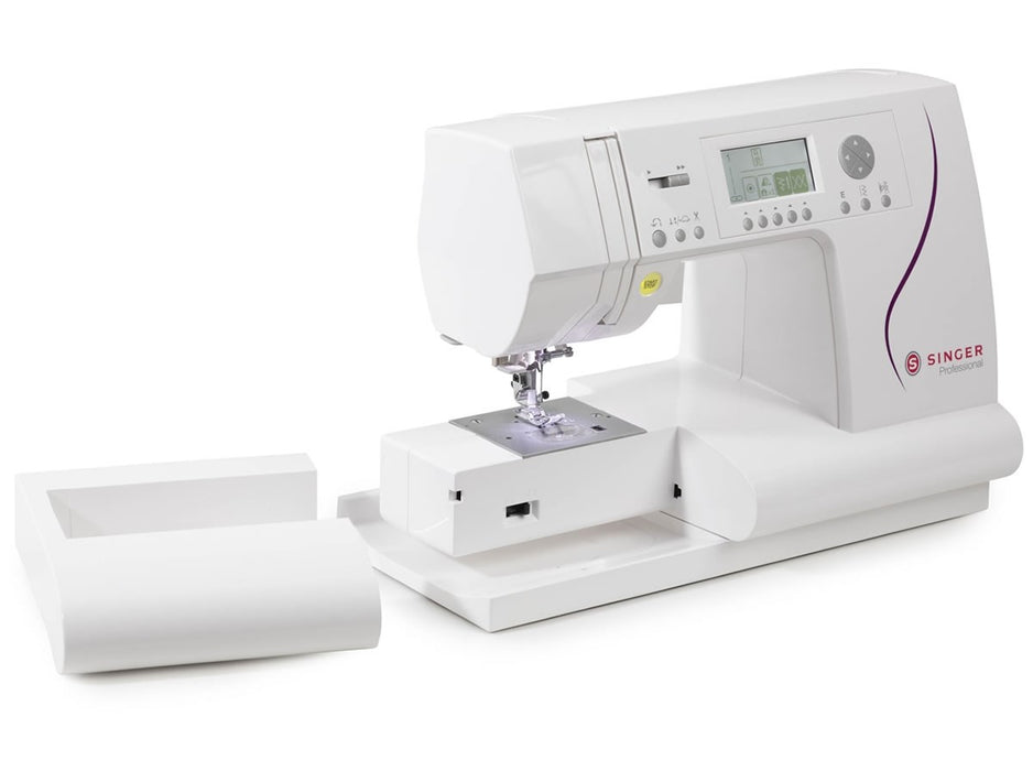Singer C430 sewing machine, electronic, white