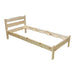 SINGLE BED SOLID WOOD GENOMAX 82X190 CM. - Легла<<<Мебели и обков<<<Мебели и интериор<<<Praktiker
