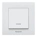 SINGLE POLE SWITCH LIGHTING PANASONIC KARRE PLUS - Ключове и контакти<<<Електроматериали<<<Praktiker&&&Ключове и