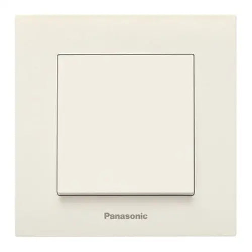 SINGLE POLE SWITCH PANASONIC KARRE PLUS - Ключове и контакти<<<Електроматериали<<<Praktiker&&&Ключове и