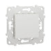 SINGLE WHITE SCHNEIDER UNICA KEY (NU520118) - Ключове и контакти<<<Електроматериали<<<Praktiker&&&Ключове и