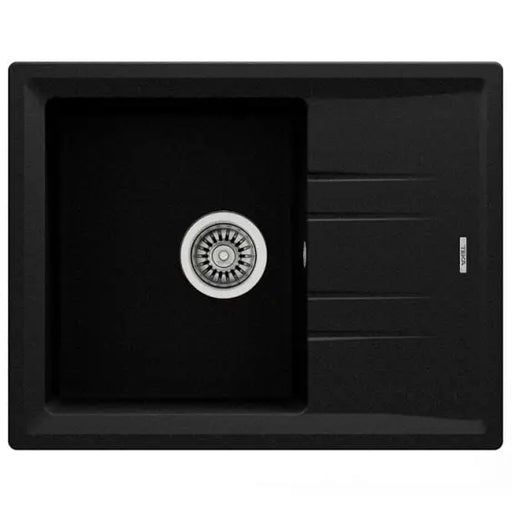 Sink TEKA STONE 45 S-TG BLACK METALLIC - Еднокоритни мивки за вграждане<<<Мивки за вграждане<<<Уреди за