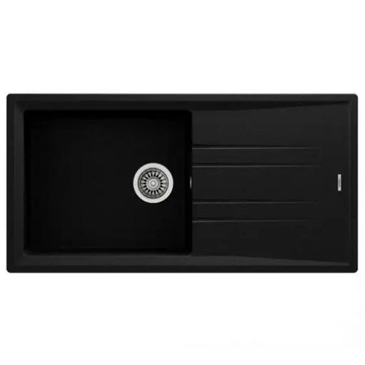 Sink TEKA STONE 60 L-TG black metallic - Еднокоритни мивки за вграждане<<<Мивки за вграждане<<<Уреди за