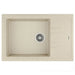 Sink TEKA STONE 60 S-TG BEIGE - Еднокоритни мивки за вграждане<<<Мивки за вграждане<<<Уреди за вграждане<<<TechnoMix