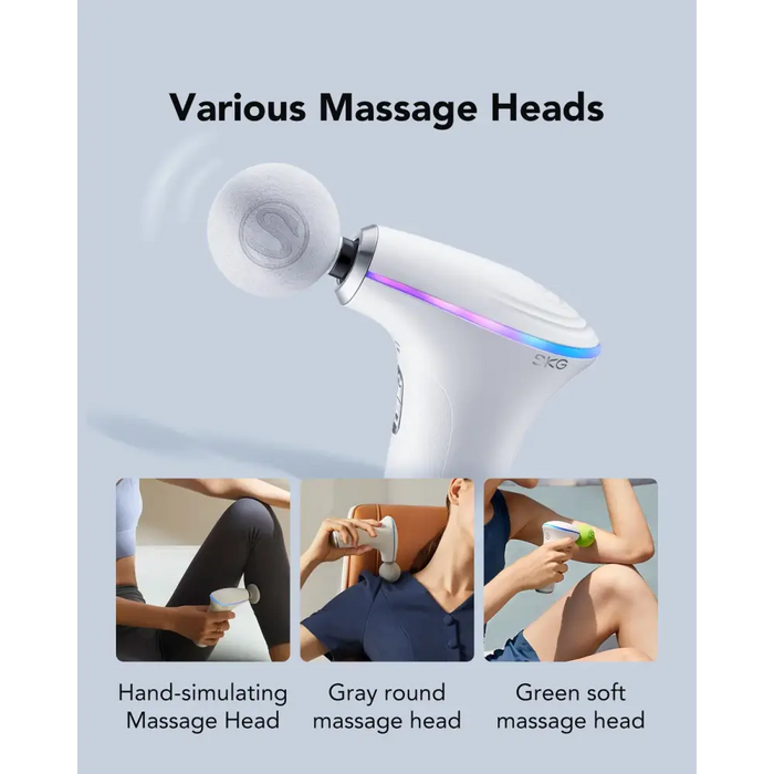SKG F5-EN massage gun for the whole body - white - Sport products<<<HurtelXML&&&MassagersFIR-MAS<<<Physiotherapy