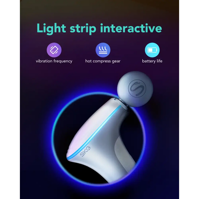 SKG F5-EN massage gun for the whole body - white - Sport products<<<HurtelXML&&&MassagersFIR-MAS<<<Physiotherapy