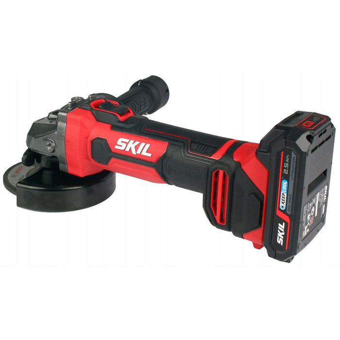 SKIL AG1E3921CA CORDLESS ANGLE GRINDER 18 V, 125 mm, 2.50 Ah, NUMBER OF BATTERIES 1